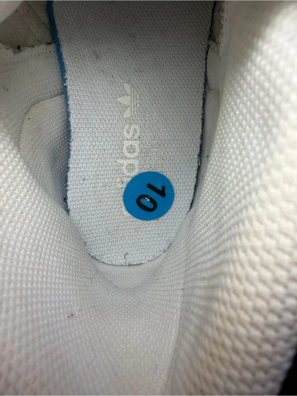 adidas White High-Top Shell Toe Sneakers